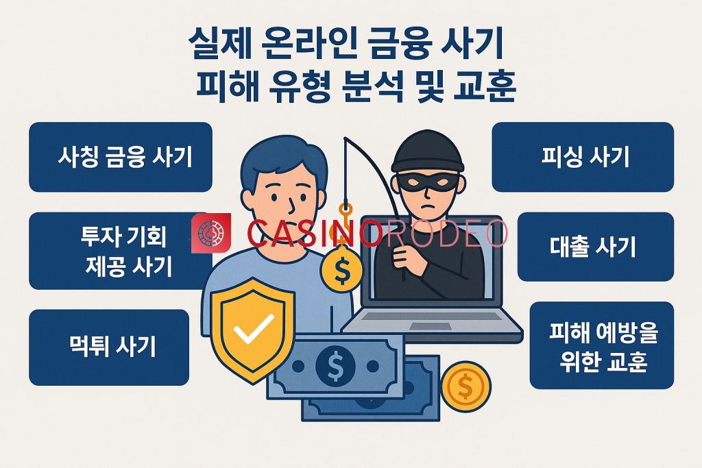 온라인 금융 사기 피해 유형